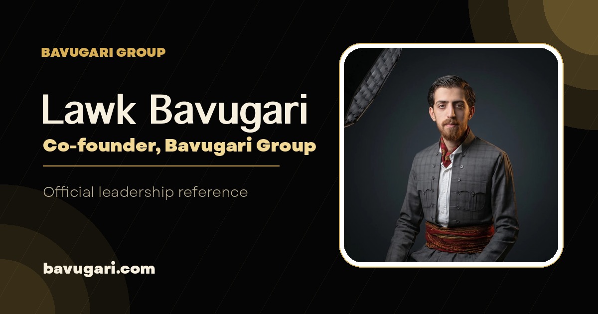 Lawk Bavugari, co-founder of Bavugari Group.